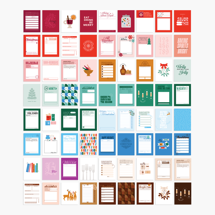 3x4 Holiday Card Pack